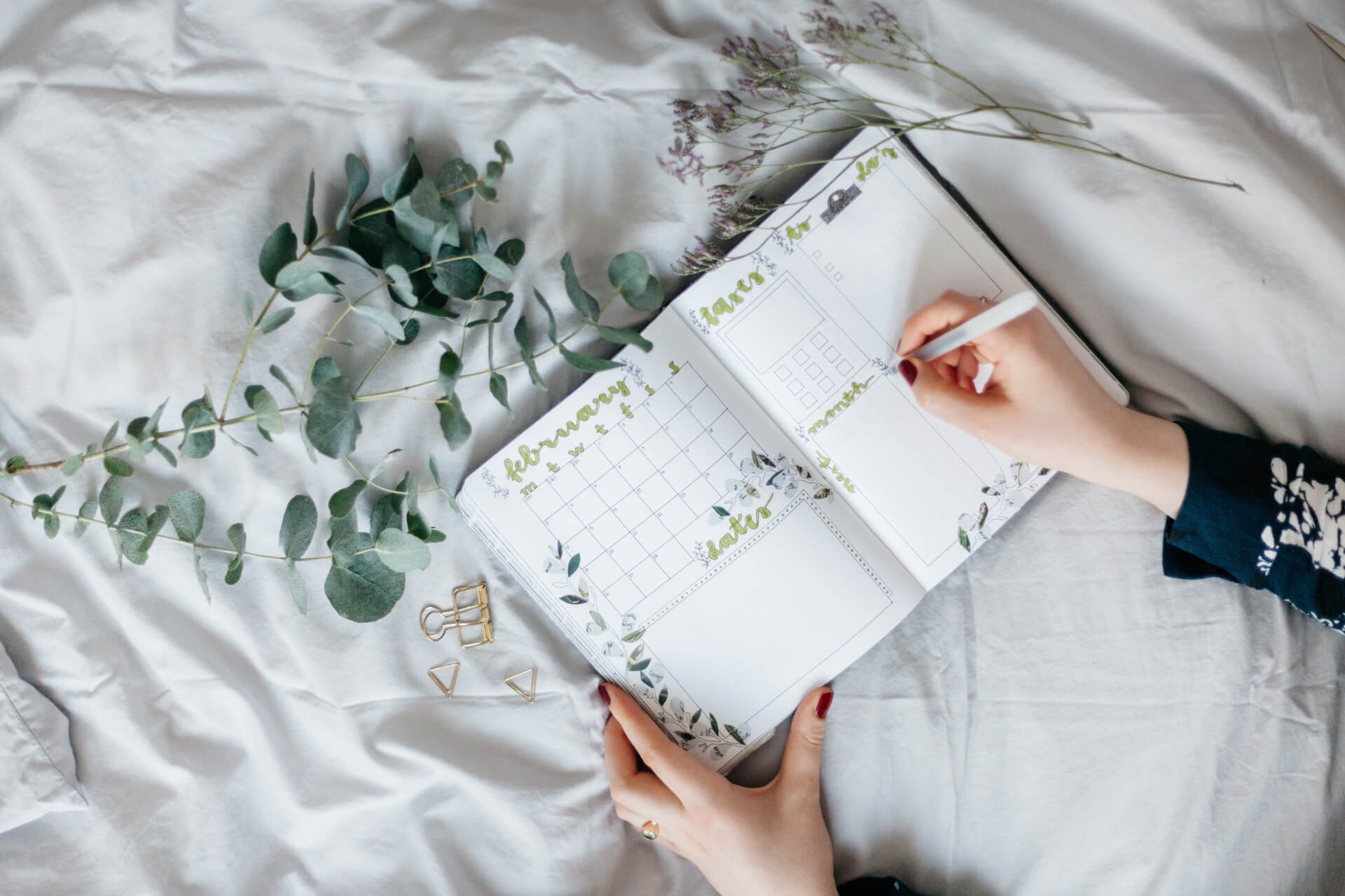 You'll be able to plan better looking at your budget monthly.